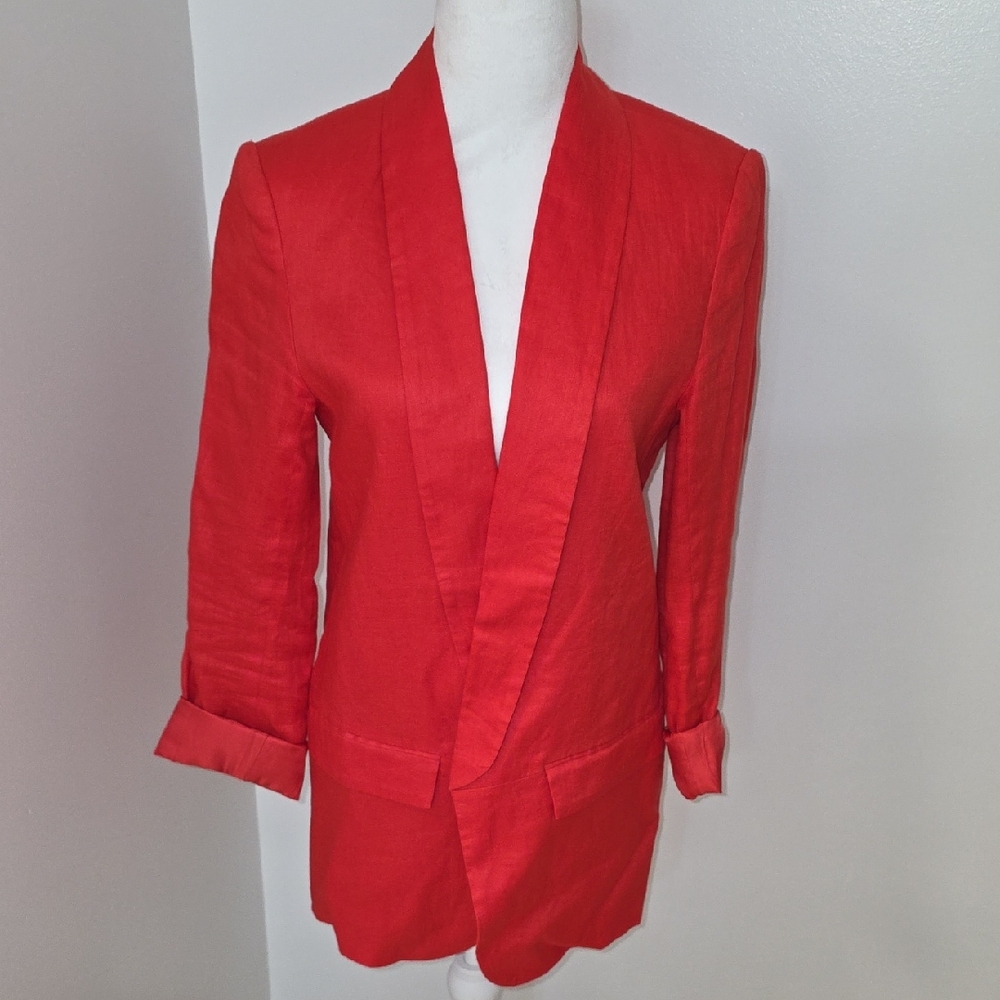 Catherine Malandrino Bold Red Blazer